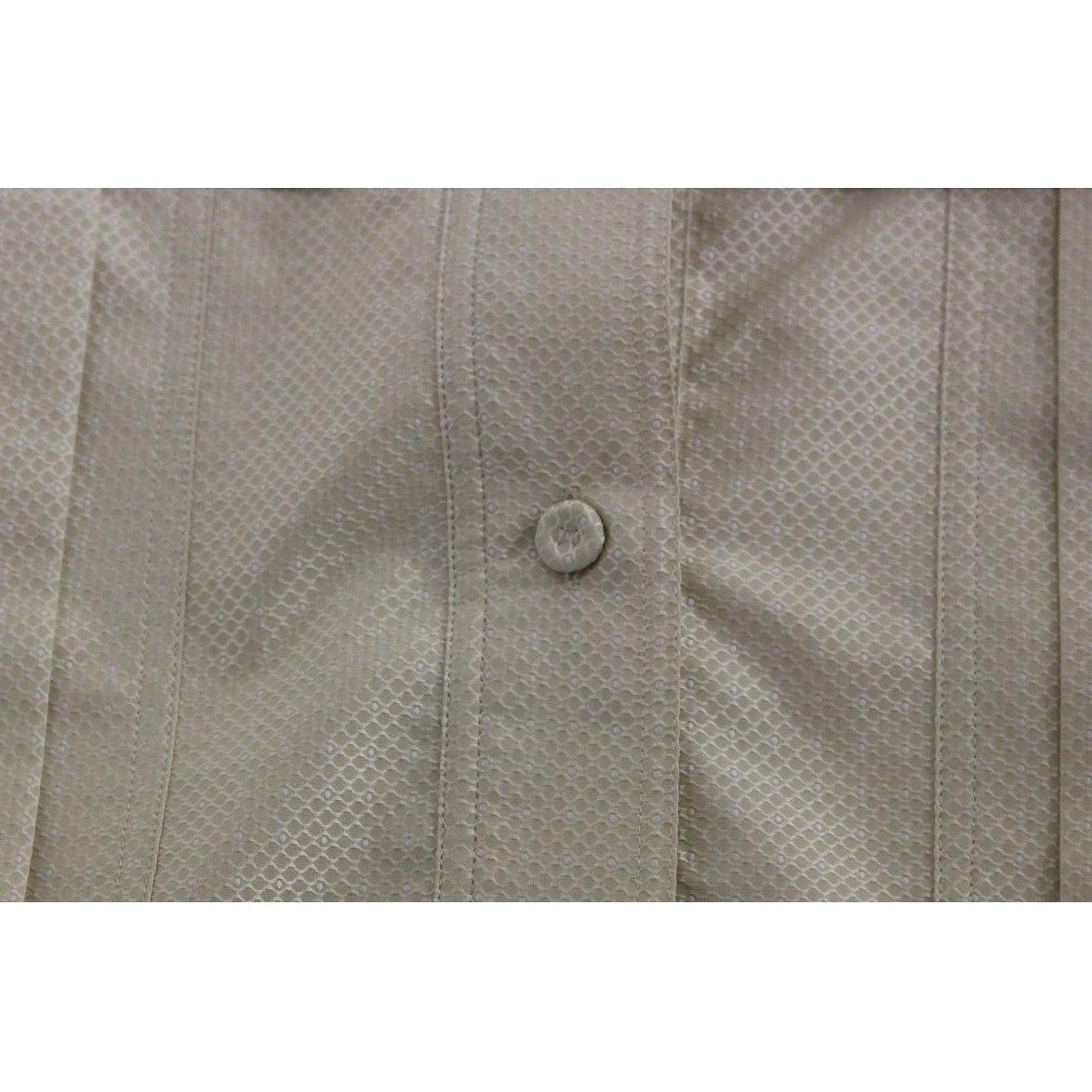 Andrea Incontri Beige Sleeveless Blouse Top Andrea Incontri