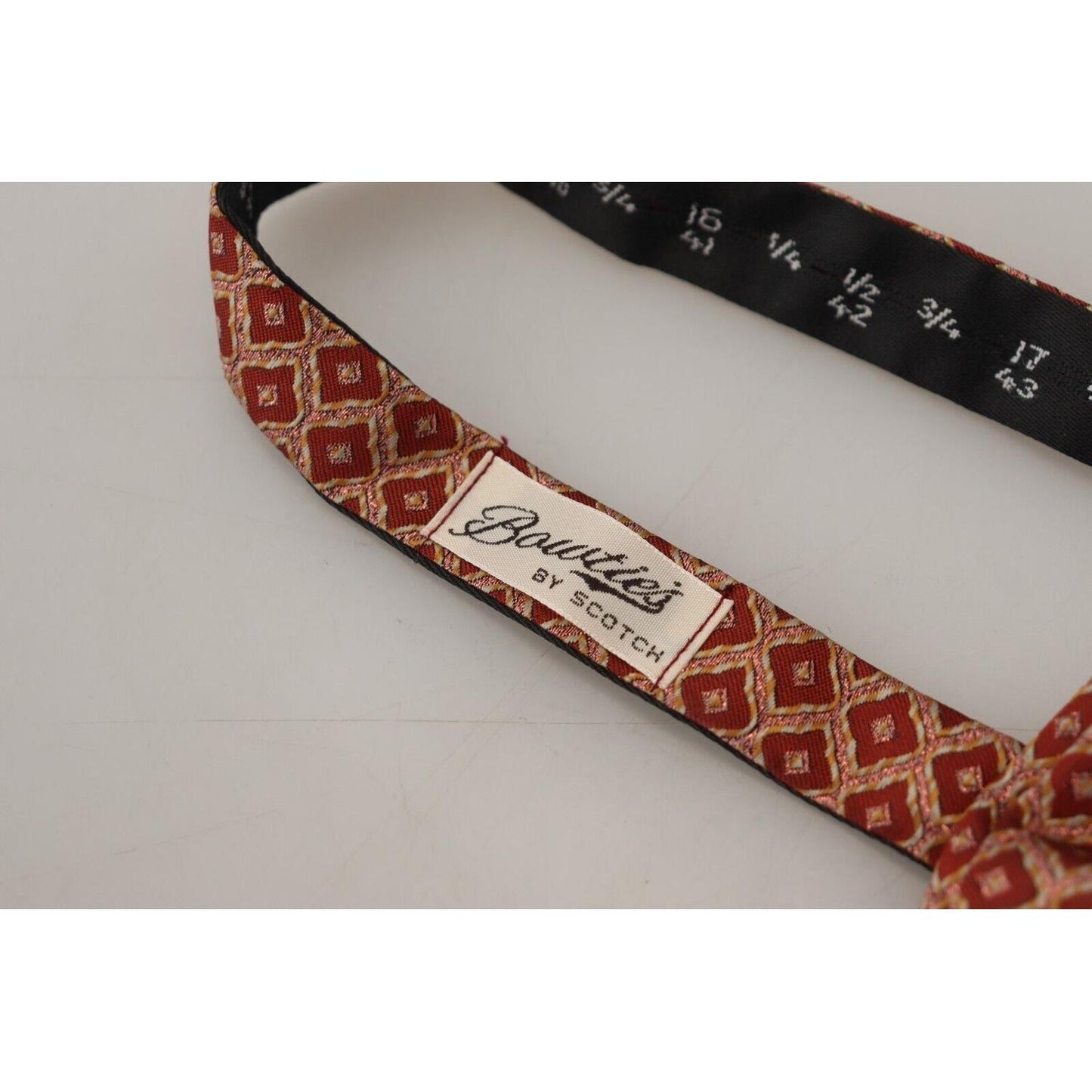 Scotch & Soda Multicolor Silk Adjustable Neck Papillon Men Bow Tie Scotch & Soda