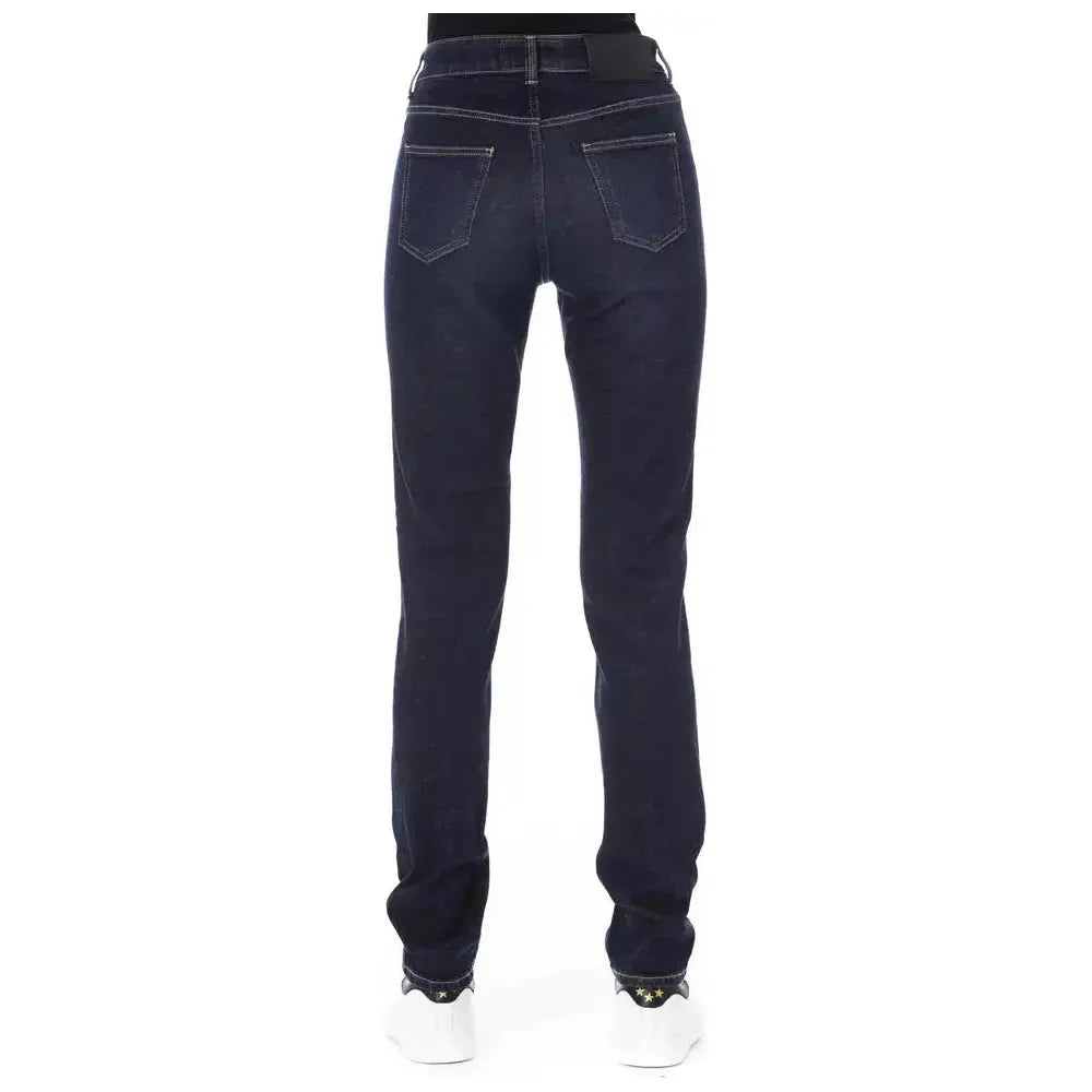 Baldinini Trend Blue Cotton Women's Jeans