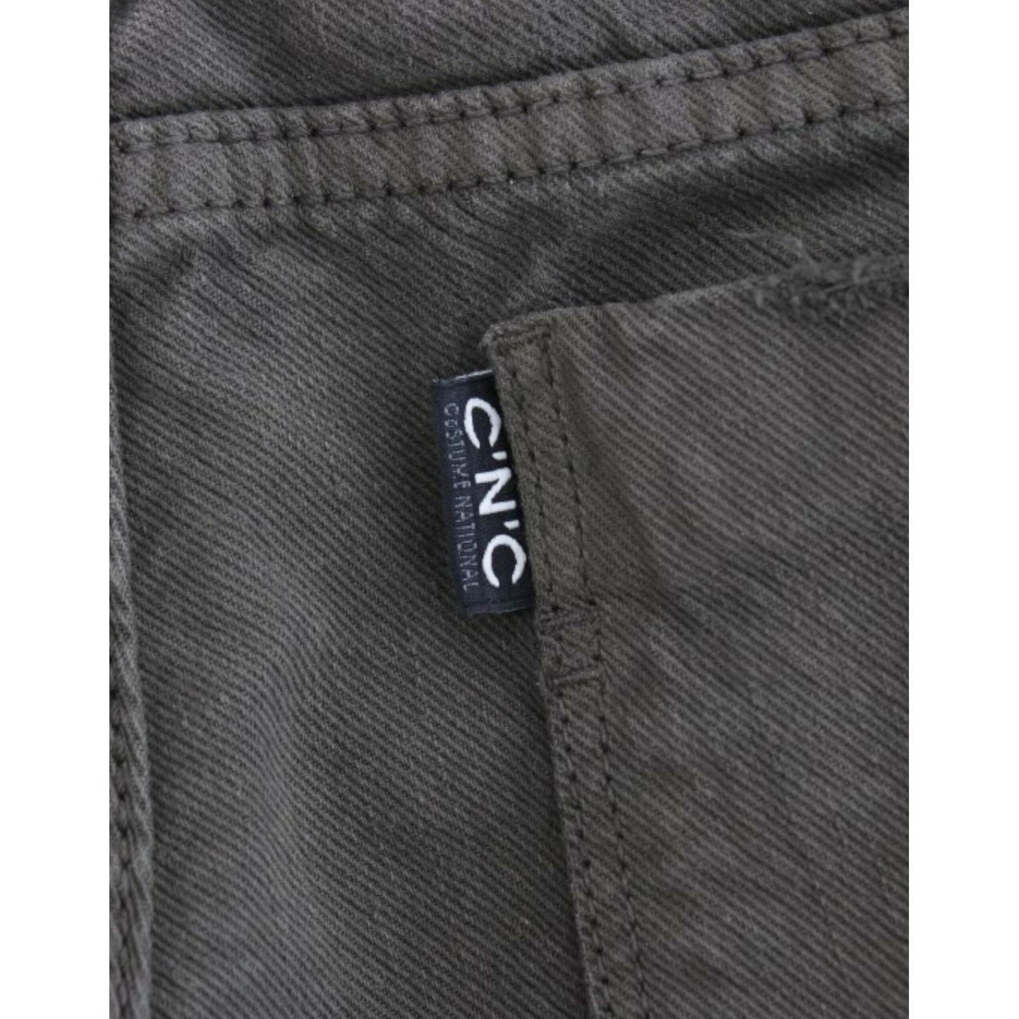 Costume National Green slim leg jeans Costume National