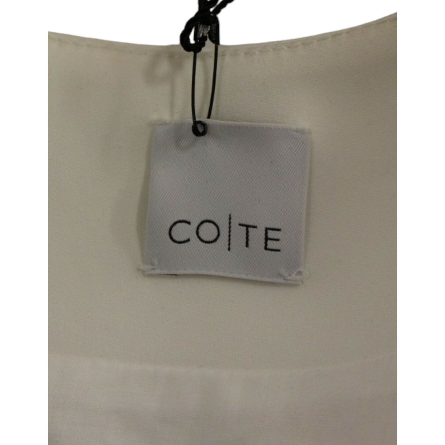 CO|TE White Robot shift dress CO|TE