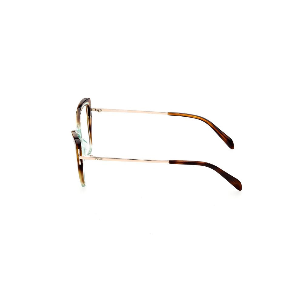 Emilio Pucci Green Acetate Glasses (Frames) Emilio Pucci