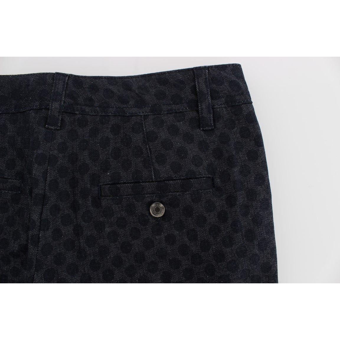 Dolce & Gabbana Polka Dotted Slim Capris Jeans Dolce & Gabbana