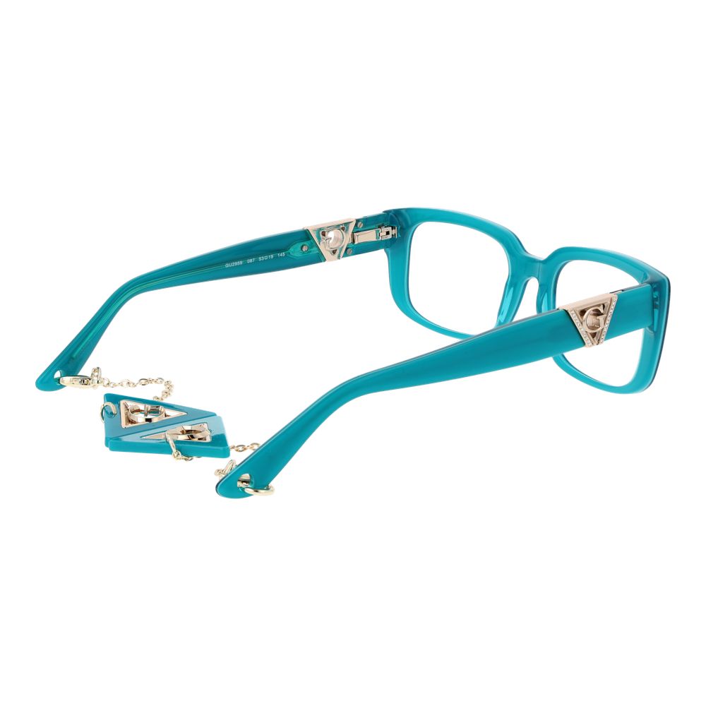 Guess Turquoise Acetate Glasses (Frames) Guess