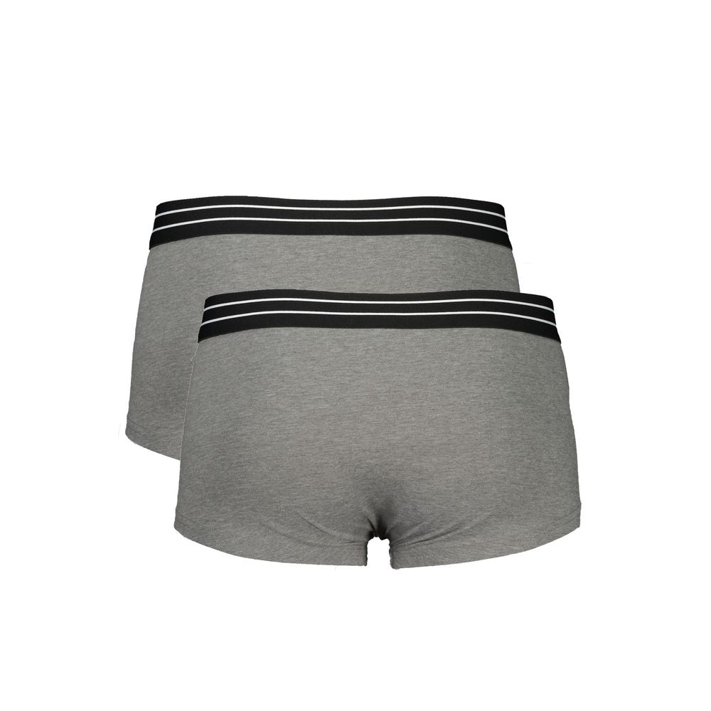 Cavalli Class Gray Cotton Boxers