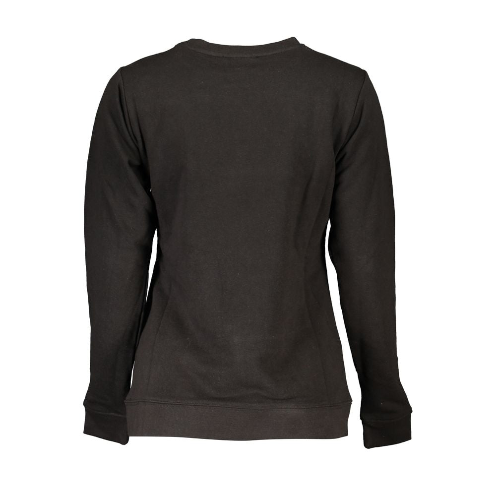 Cavalli Class Black Cotton Sweatshirt Cavalli Class