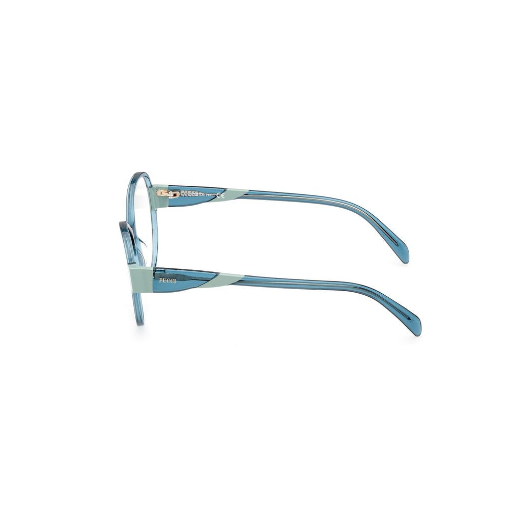 Emilio Pucci Green Acetate Glasses (Frames) Emilio Pucci