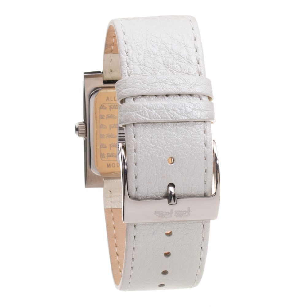 Folli Follie Gray Leather Dress Watch Folli Follie
