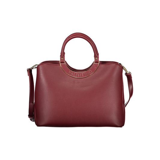 Mario Valentino Red Polyurethane Women Handbag 1728,67403481248,Bags,Handbags - Bags,Mario Valentino,New with tags,Red,Women