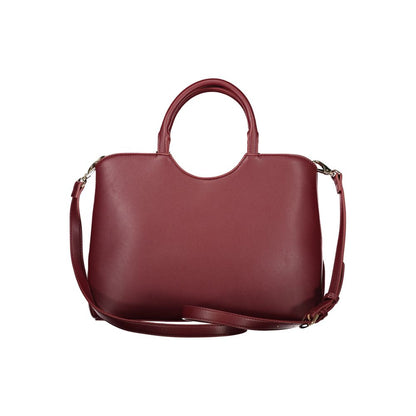 Valentino Red Polyethylene Handbag