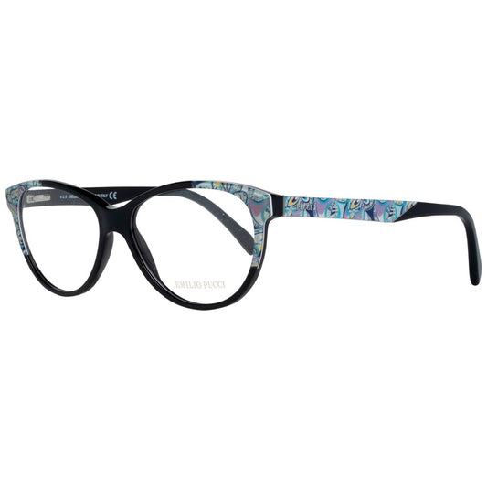 Emilio Pucci Black Plastic Glasses (Frames) 1728,67434610848,Accessories,Black,Emilio Pucci,Glasses (Frames) - Glasses and Sunglasses - Accessories,Glasses and Sunglasses - Accessories,New with tags,Women