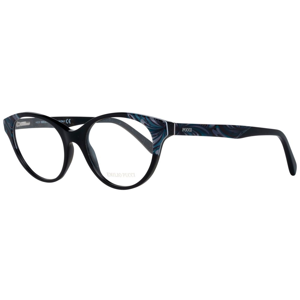 Emilio Pucci Black Plastic Glasses (Frames) 1728,67434610848,Accessories,Black,Emilio Pucci,Glasses (Frames) - Glasses and Sunglasses - Accessories,Glasses and Sunglasses - Accessories,New with tags,Women