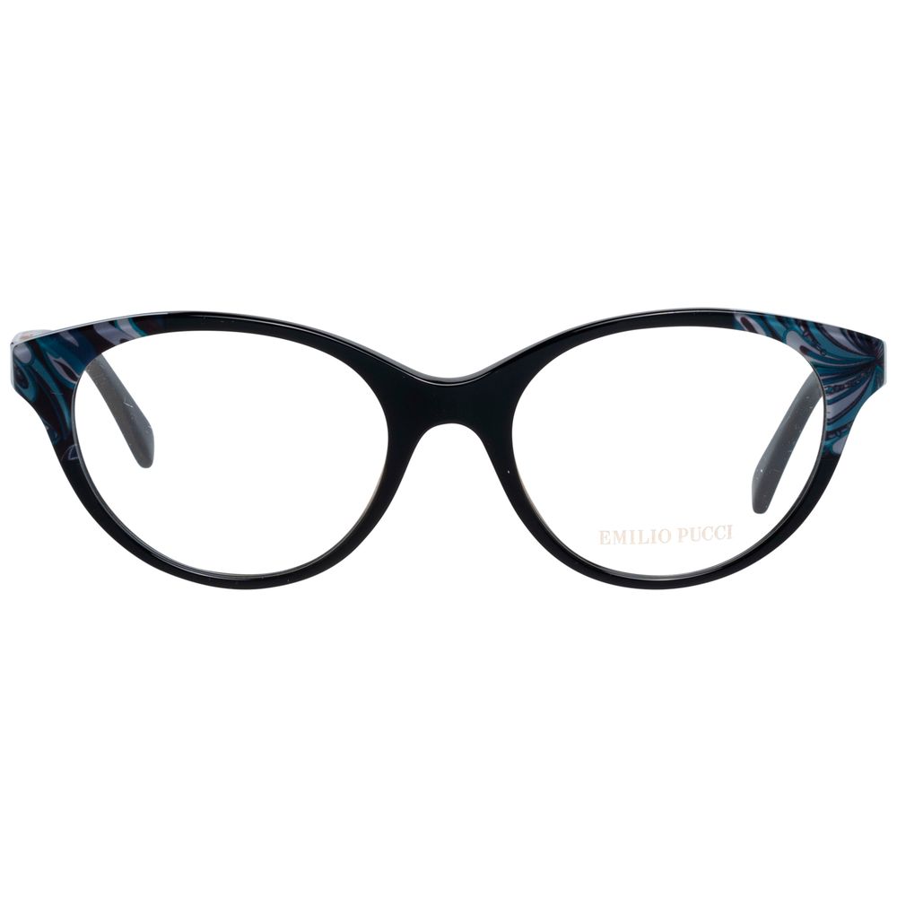 Emilio Pucci Black Plastic Glasses (Frames) 1728,67434610848,Accessories,Black,Emilio Pucci,Glasses (Frames) - Glasses and Sunglasses - Accessories,Glasses and Sunglasses - Accessories,New with tags,Women