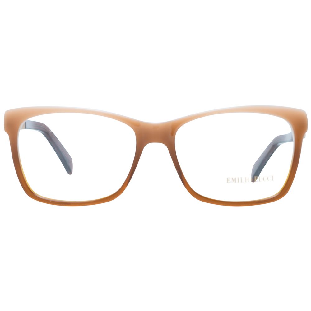 Emilio Pucci Brown Plastic Glasses (Frames) 1728,67434610848,Accessories,Brown,Emilio Pucci,Glasses (Frames) - Glasses and Sunglasses - Accessories,Glasses and Sunglasses - Accessories,New with tags,Women