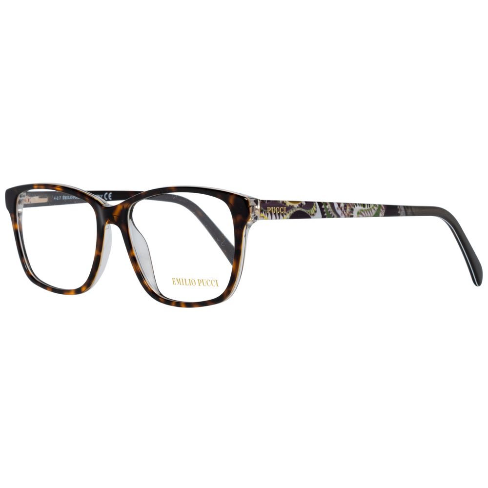 Emilio Pucci Brown Plastic Glasses (Frames) 1728,67434610848,Accessories,Brown,Emilio Pucci,Glasses (Frames) - Glasses and Sunglasses - Accessories,Glasses and Sunglasses - Accessories,New with tags,Women