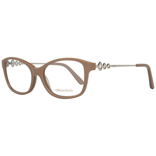 Emilio Pucci Brown Metal Glasses (Frames) 1728,67434610848,Accessories,Brown,Emilio Pucci,Glasses (Frames) - Glasses and Sunglasses - Accessories,Glasses and Sunglasses - Accessories,New with tags,Women