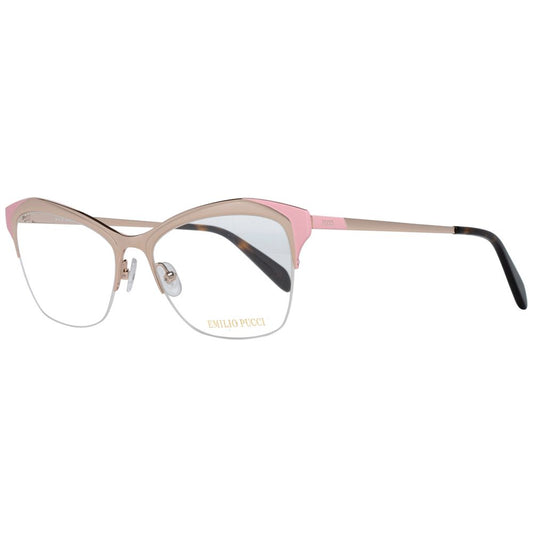 Emilio Pucci Gold Metal Glasses (Frames) 1728,67434610848,Accessories,Emilio Pucci,Glasses (Frames) - Glasses and Sunglasses - Accessories,Glasses and Sunglasses - Accessories,Gold,New with tags,Women