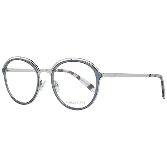 Emilio Pucci Gray Metal Glasses (Frames) 1728,67434610848,Accessories,Emilio Pucci,Glasses (Frames) - Glasses and Sunglasses - Accessories,Glasses and Sunglasses - Accessories,Gray,New with tags,Women