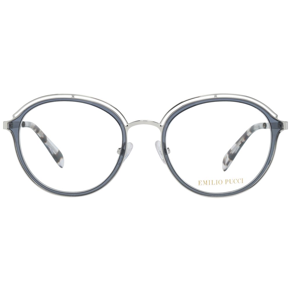 Emilio Pucci Gray Metal Glasses (Frames) 1728,67434610848,Accessories,Emilio Pucci,Glasses (Frames) - Glasses and Sunglasses - Accessories,Glasses and Sunglasses - Accessories,Gray,New with tags,Women