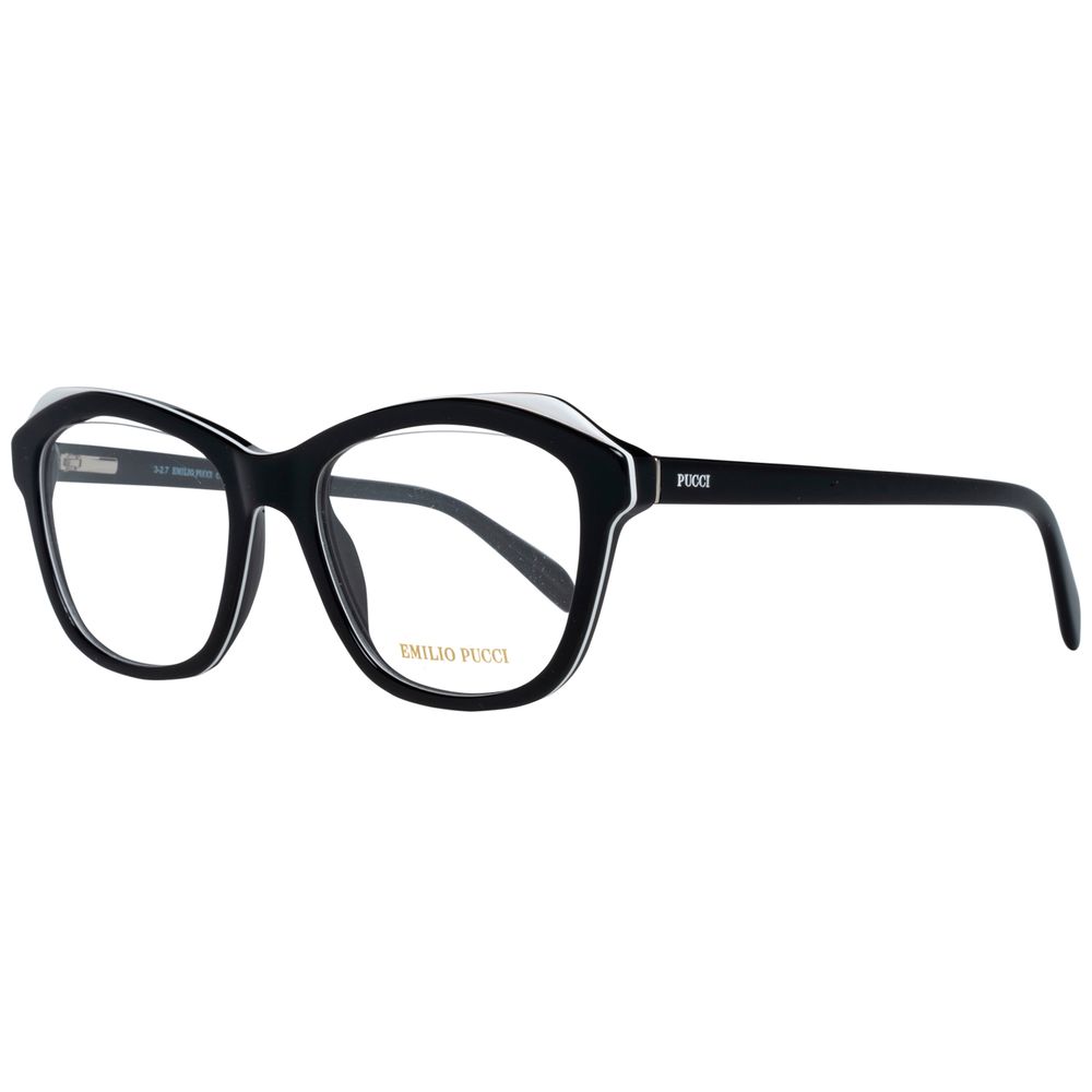 Emilio Pucci Black Plastic Glasses (Frames) 1728,67434610848,Accessories,Black,Emilio Pucci,Glasses (Frames) - Glasses and Sunglasses - Accessories,Glasses and Sunglasses - Accessories,New with tags,Women