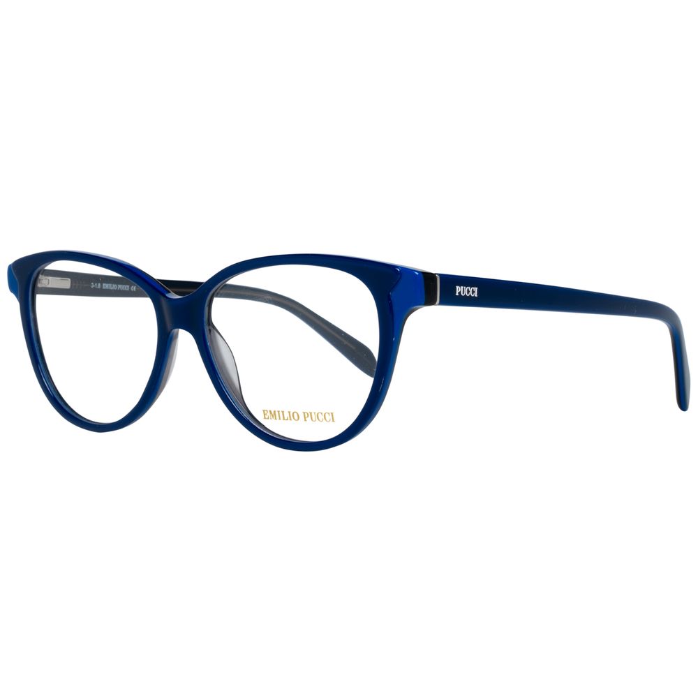 Emilio Pucci Blue Plastic Glasses (Frames) 1728,67434610848,Accessories,Blue,Emilio Pucci,Glasses (Frames) - Glasses and Sunglasses - Accessories,Glasses and Sunglasses - Accessories,New with tags,Women