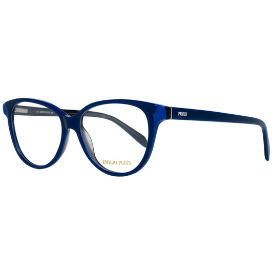 Emilio Pucci Blue Plastic Glasses (Frames) 1728,67434610848,Accessories,Blue,Emilio Pucci,Glasses (Frames) - Glasses and Sunglasses - Accessories,Glasses and Sunglasses - Accessories,New with tags,Women
