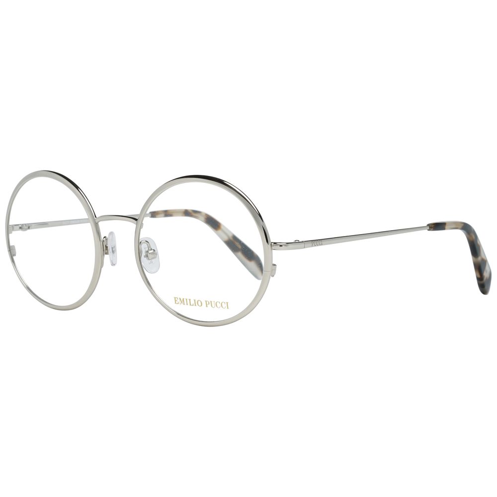 Emilio Pucci Gray Metal Glasses (Frames) 1728,67434610848,Accessories,Emilio Pucci,Glasses (Frames) - Glasses and Sunglasses - Accessories,Glasses and Sunglasses - Accessories,Gray,New with tags,Women