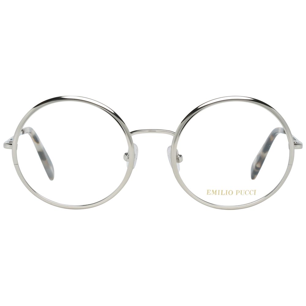 Emilio Pucci Gray Metal Glasses (Frames) 1728,67434610848,Accessories,Emilio Pucci,Glasses (Frames) - Glasses and Sunglasses - Accessories,Glasses and Sunglasses - Accessories,Gray,New with tags,Women