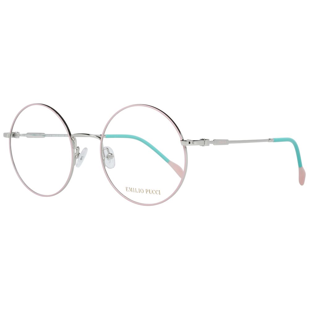 Emilio Pucci Gray Metal Glasses (Frames) 1728,67434610848,Accessories,Emilio Pucci,Glasses (Frames) - Glasses and Sunglasses - Accessories,Glasses and Sunglasses - Accessories,Gray,New with tags,Women