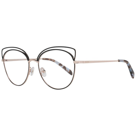 Emilio Pucci Black Metal Glasses (Frames) 1728,67434610848,Accessories,Black,Emilio Pucci,Glasses (Frames) - Glasses and Sunglasses - Accessories,Glasses and Sunglasses - Accessories,New with tags,Women