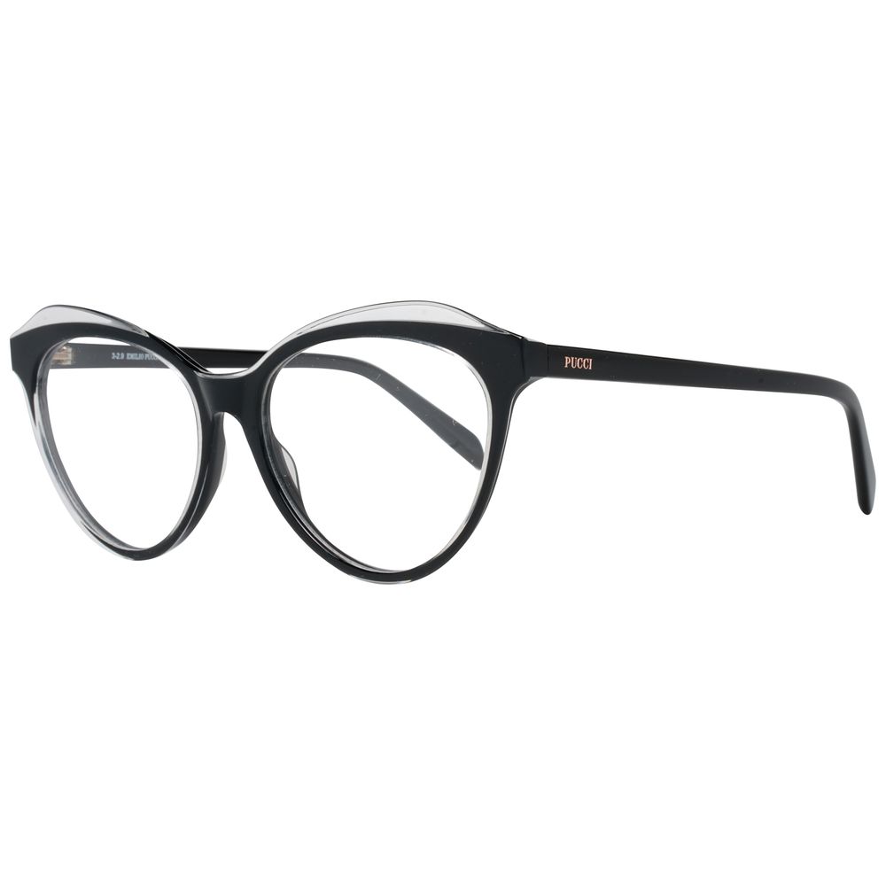 Emilio Pucci Black Plastic Glasses (Frames) 1728,67434610848,Accessories,Black,Emilio Pucci,Glasses (Frames) - Glasses and Sunglasses - Accessories,Glasses and Sunglasses - Accessories,New with tags,Women