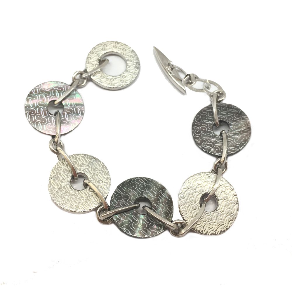 GC Silver Stainless Steel Bracelet1728,21CM,67434610848,Accessories,Bracelets - Jewellery - Accessories,GC,Jewellery - Accessories,New with tags,Silver,Women