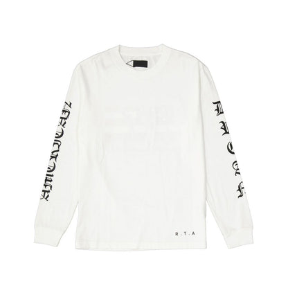 RtA White Cotton T-Shirt