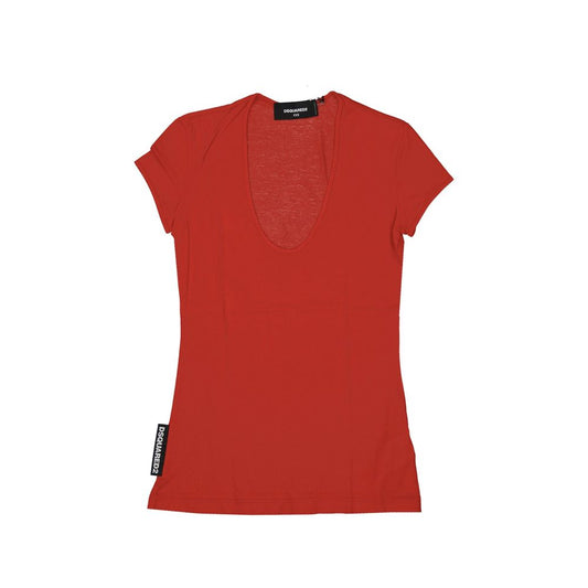 Dsquared² Multicolor Cotton T-Shirt 1728,75611013280,Clothing,Dsquared²,Multicolor,New with tags,T-Shirts - Clothing,Women,XS