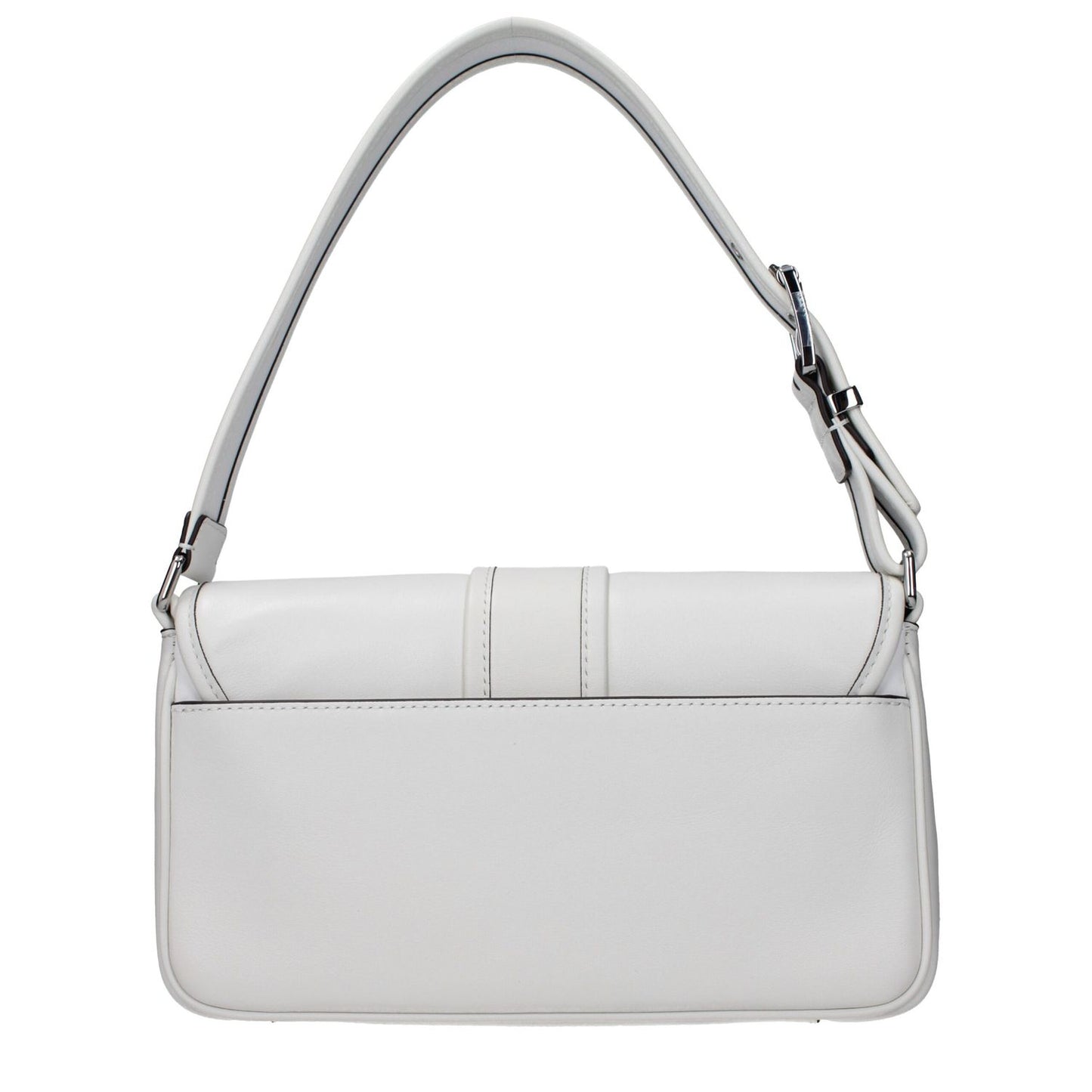 Michael Kors White Leather Shoulder Bag 1728,75667636384,Bags,Michael Kors,New with tags,Shoulder Bags - Bags,White,Women