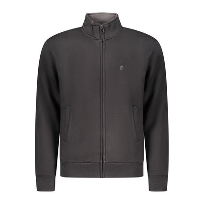 Coveri Moving Black Cotton Men Sweatshirt
