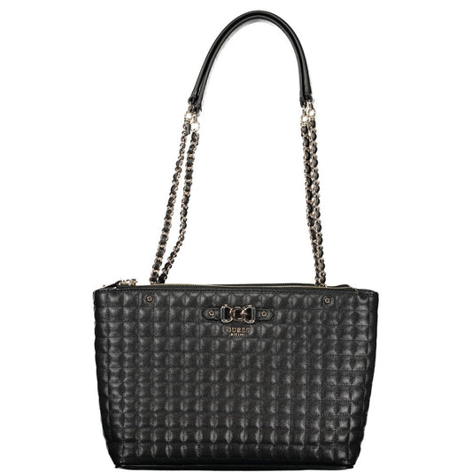 Guess Jeans Nero Poliuretano Women Handbag 1728,67403481248,Bags,Black,Guess Jeans,Handbags - Bags,New with tags,Women