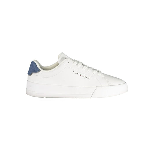 Tommy Hilfiger White Polyurethane Men's Sneaker 1728,67403481248,Athletic - Sneakers - Shoes,EU40/US7,EU41/US8,EU42/US9,EU43/US10,EU44/US11,EU45/US12,EU46,Men,New with tags,Shoes,Sneakers - Shoes,Tommy Hilfiger,White