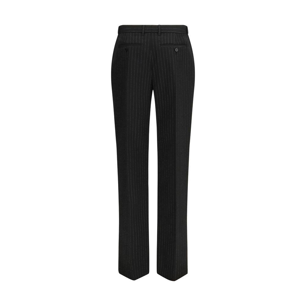 Alexander McQueen Black Wool Dress Pants 1728,72470364320,Alexander McQueen,Black,Clothing,Dress Pants - Pants - Clothing,IT42 | L,New with tags,Pants - Clothing,Women