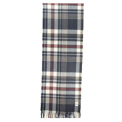 Rifle Blue Polyester Men Scarf
