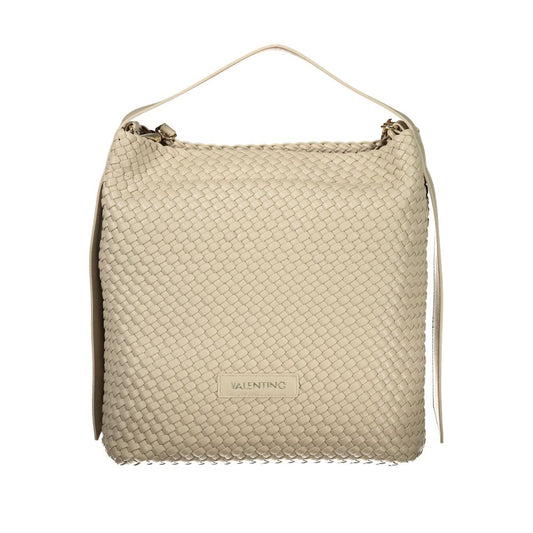 Mario Valentino Beige Polyurethane Women Handbag 1728,67403481248,Bags,Beige,Handbags - Bags,Mario Valentino,New with tags,Women
