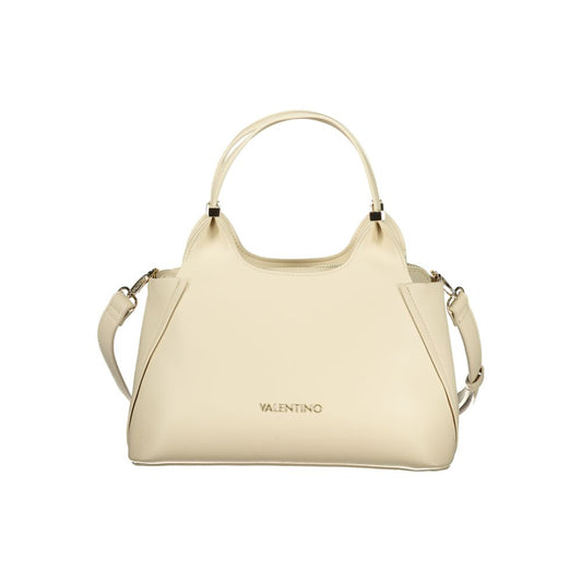 Mario Valentino Beige Polyurethane Women Handbag 1728,67403481248,Bags,Beige,Handbags - Bags,Mario Valentino,New with tags,Women