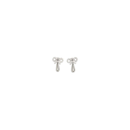 Self-Portrait Silver Brass Earrings