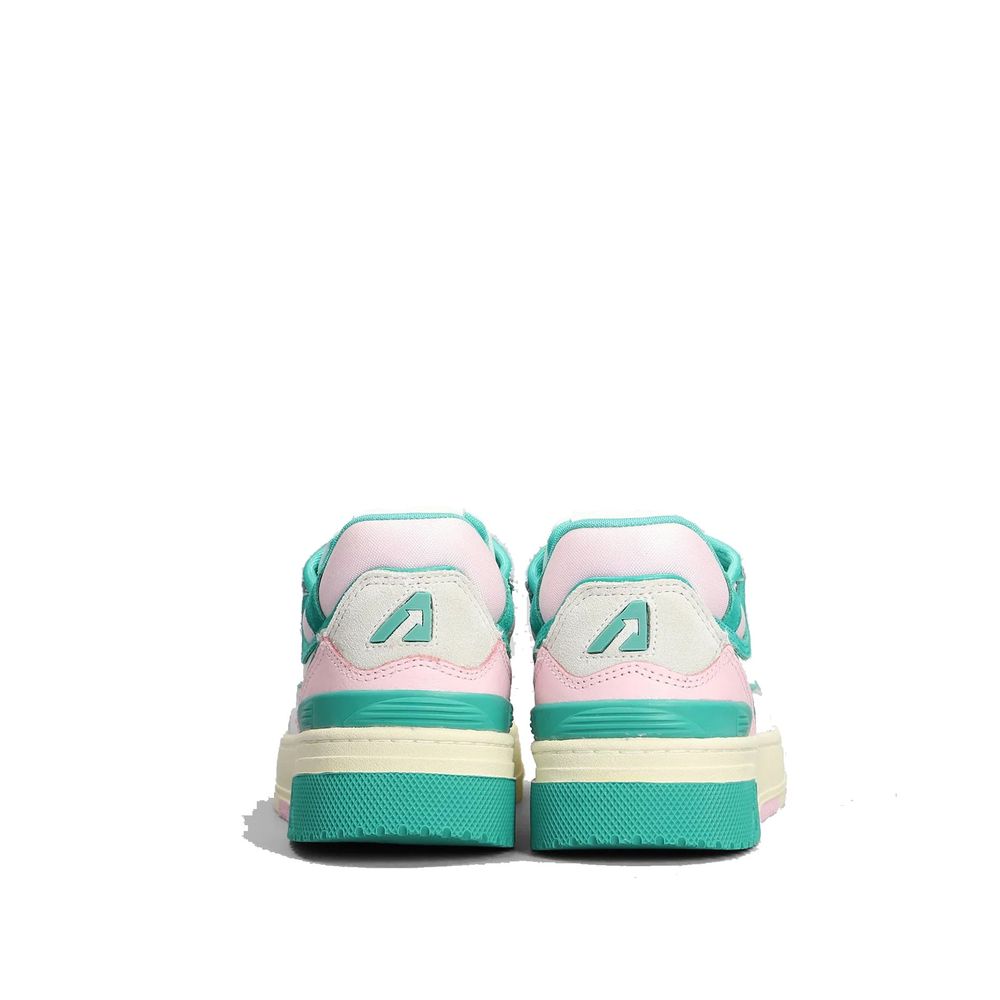 Autry White Leather Low Top Sneakers 1728,75611013280,Autry,EU36/US6,Low Tops - Sneakers - Shoes,New with tags,Shoes,Sneakers - Shoes,White,Women