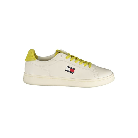 Tommy Hilfiger Bianco Polyurethane Men Sneaker 1728,67403481248,Athletic - Sneakers - Shoes,EU40/US7,EU41/US8,EU42/US9,EU43/US10,EU44/US11,EU45/US12,EU46,Men,New with tags,Shoes,Sneakers - Shoes,Tommy Hilfiger,White