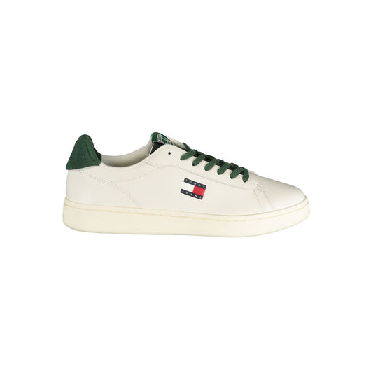 Tommy Hilfiger Bianco Polyurethane Men Sneaker 1728,67403481248,Athletic - Sneakers - Shoes,EU40/US7,EU41/US8,EU42/US9,EU43/US10,EU44/US11,EU45/US12,EU46,Men,New with tags,Shoes,Sneakers - Shoes,Tommy Hilfiger,White