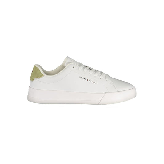Tommy Hilfiger Bianco Polyurethane Men Sneaker 1728,67403481248,Athletic - Sneakers - Shoes,EU40/US7,EU41/US8,EU42/US9,EU43/US10,EU44/US11,EU45/US12,EU46,Men,New with tags,Shoes,Sneakers - Shoes,Tommy Hilfiger,White