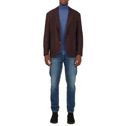 Brunello Cucinelli Red Wool Shell Jacket