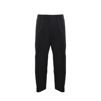 Alexander McQueen Black Cotton Casual Pants