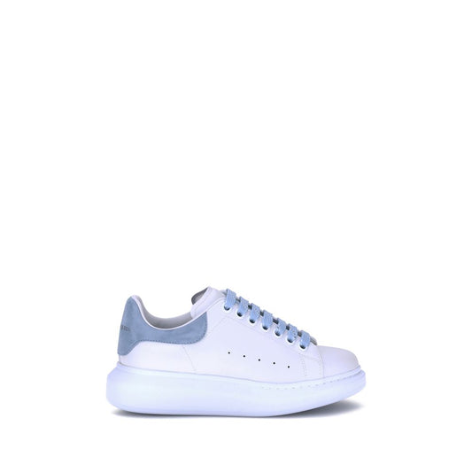 Alexander McQueen Blue Calf Leather Bos Taurus Platform Sneakers 1728,72470364320,Alexander McQueen,Blue,EU36.5/US6.5,EU36/US6,EU37.5/US7.5,EU37/US7,EU38.5/US8.5,EU38/US8,EU39/US9,New with tags,Platform - Sneakers - Shoes,Shoes,Sneakers - Shoes,Women